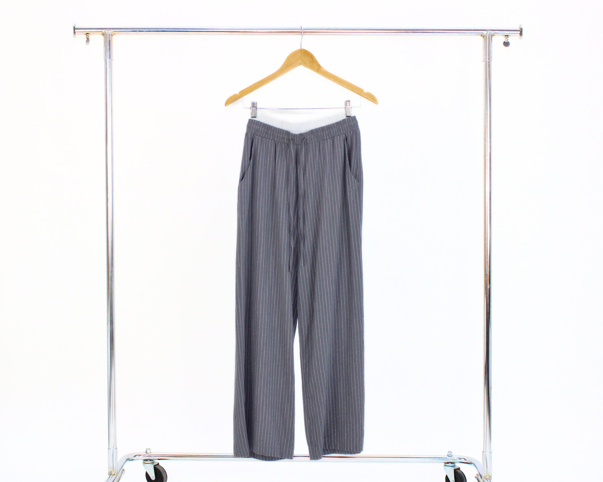 PS888 Pantalón Doble Cintura Rayas