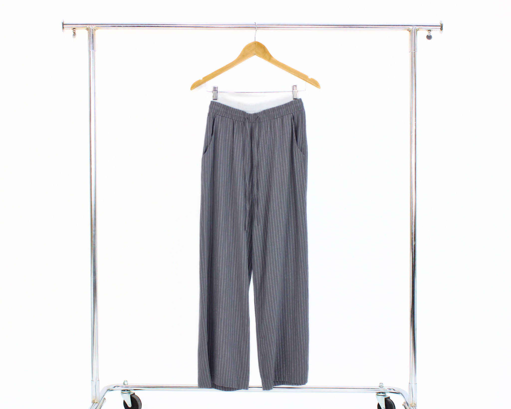 PS888 Pantalón Doble Cintura Rayas