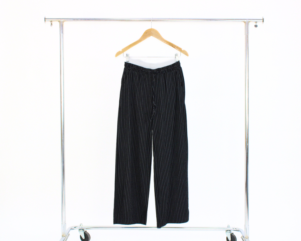 PS888 Pantalón Doble Cintura Rayas