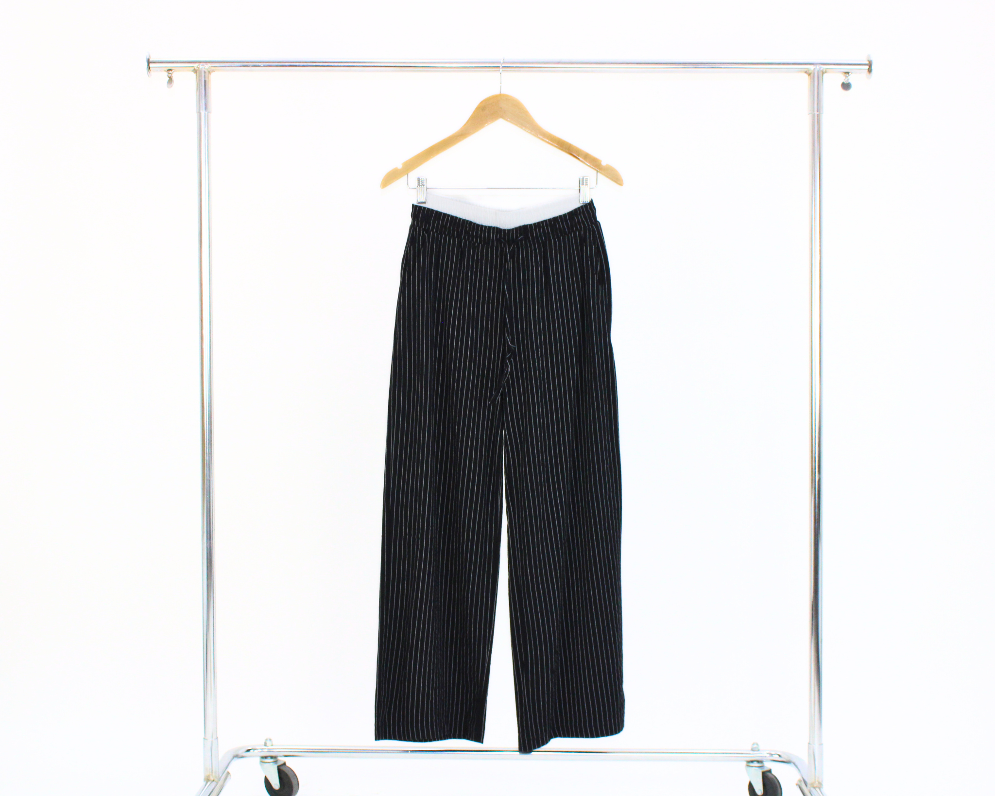 PS888 Pantalón Doble Cintura Rayas