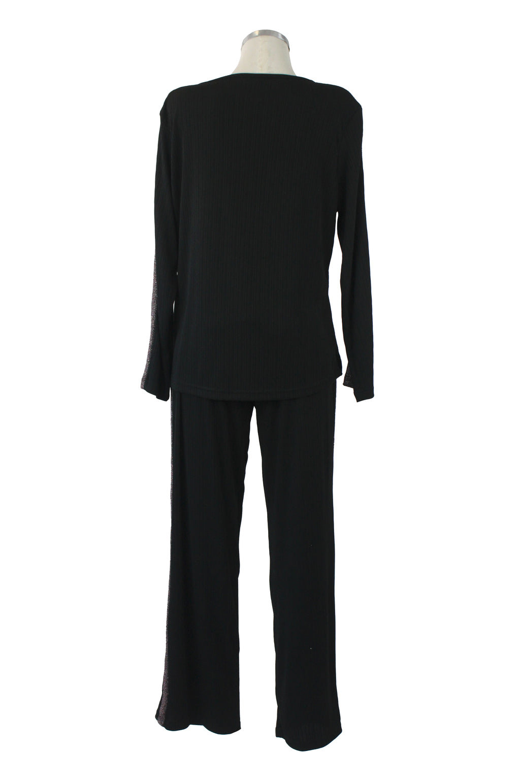 434 Conjunto de Manga Larga con Línea de Brillos