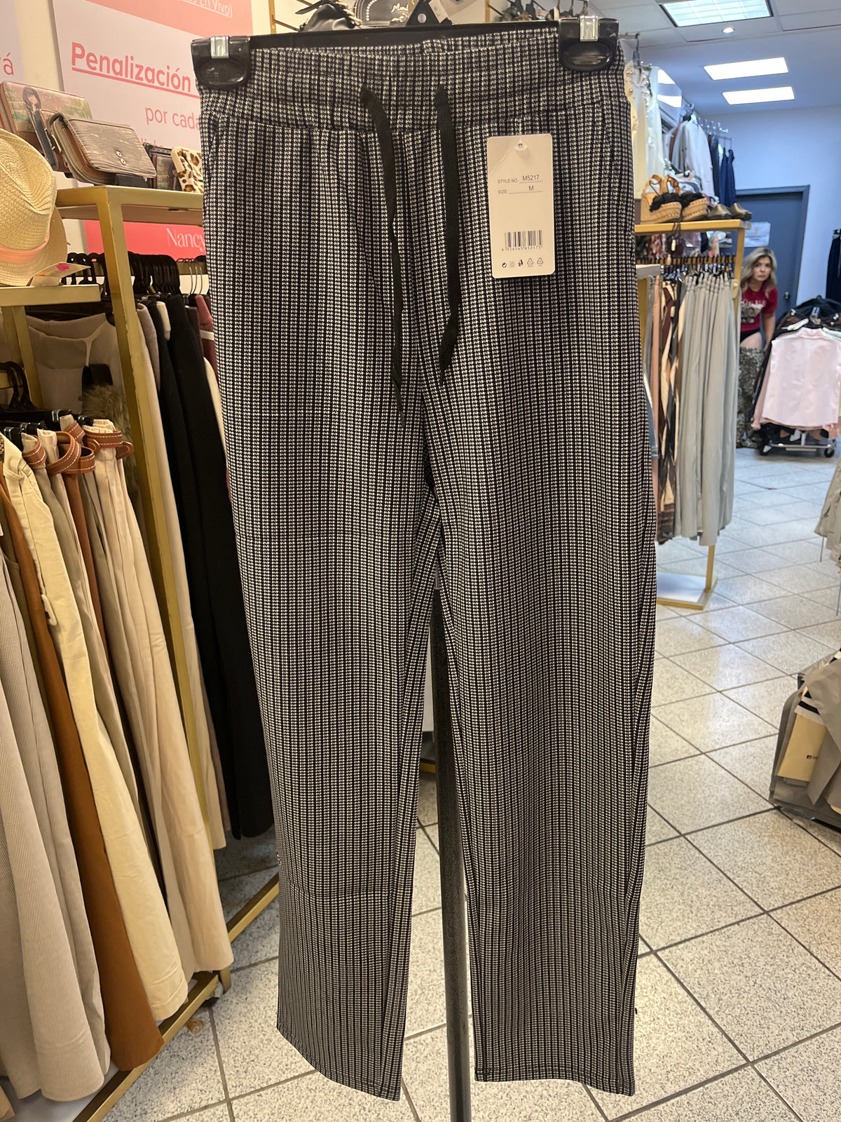 Pantalon Cuadros S-M5227-30