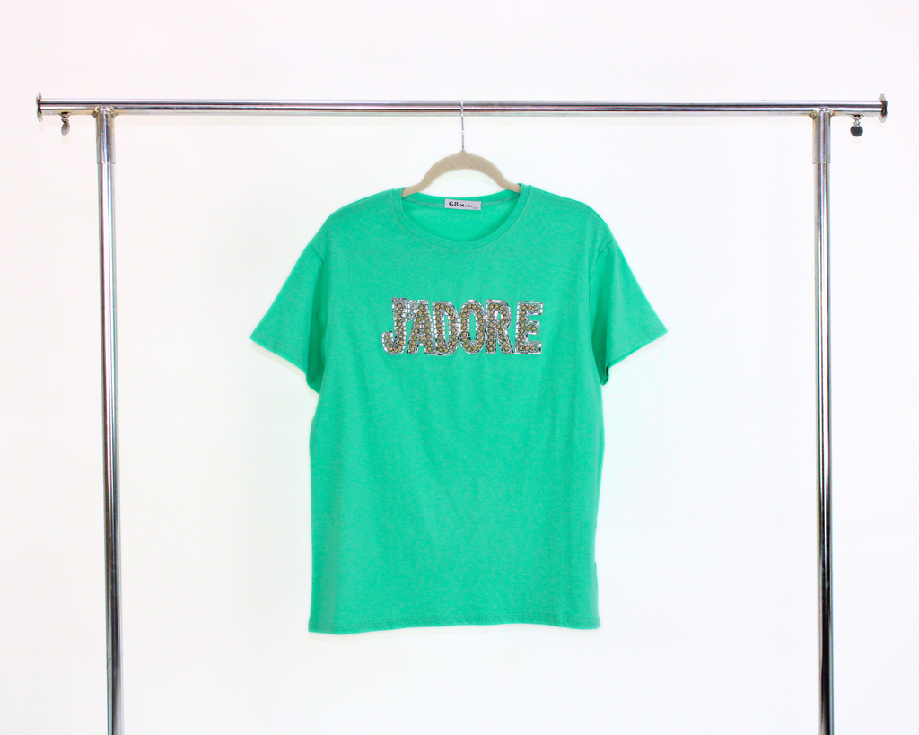 GT3M18L Blusa J'adore piedras