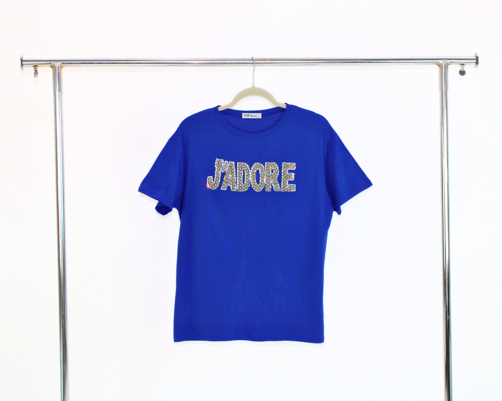 GT3M18L Blusa J'adore piedras