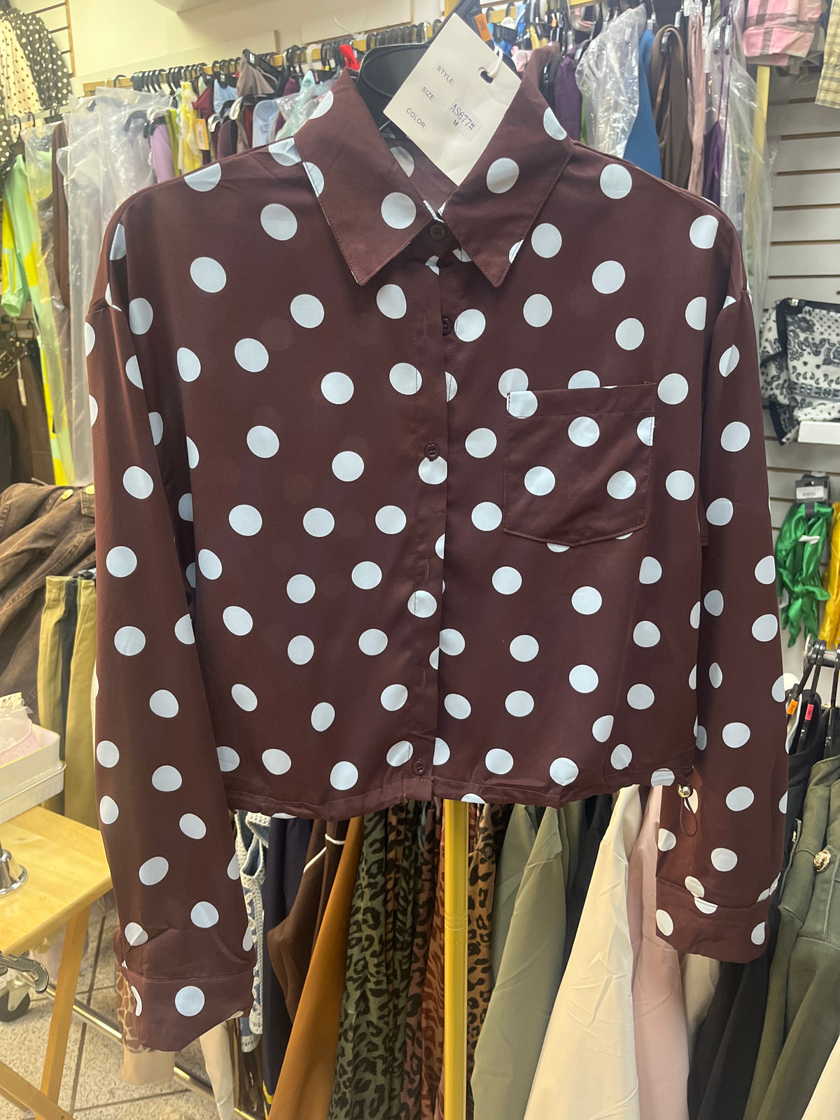 Blusa Dots OK-AS677-18