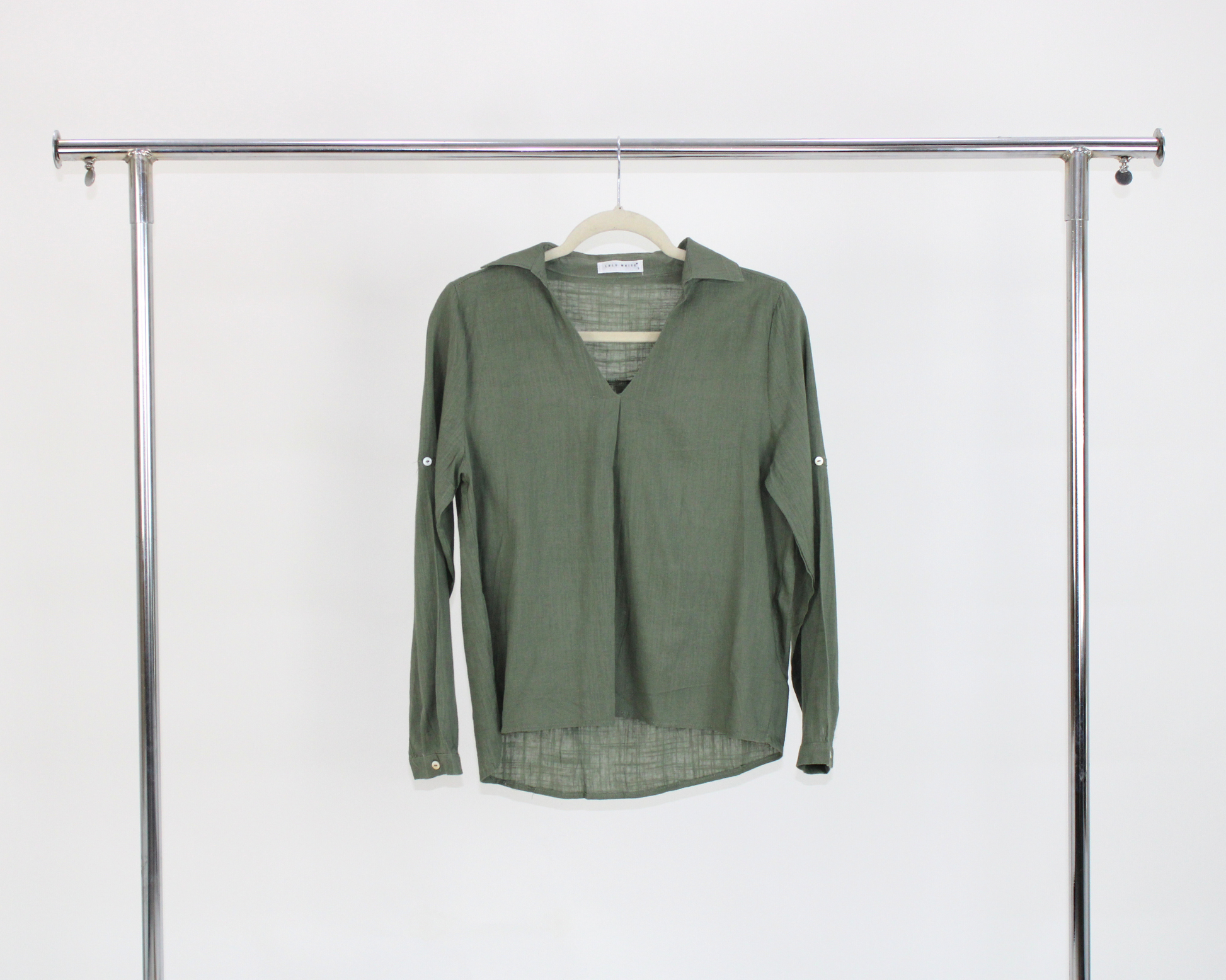71520 Blusa Cuello camisero