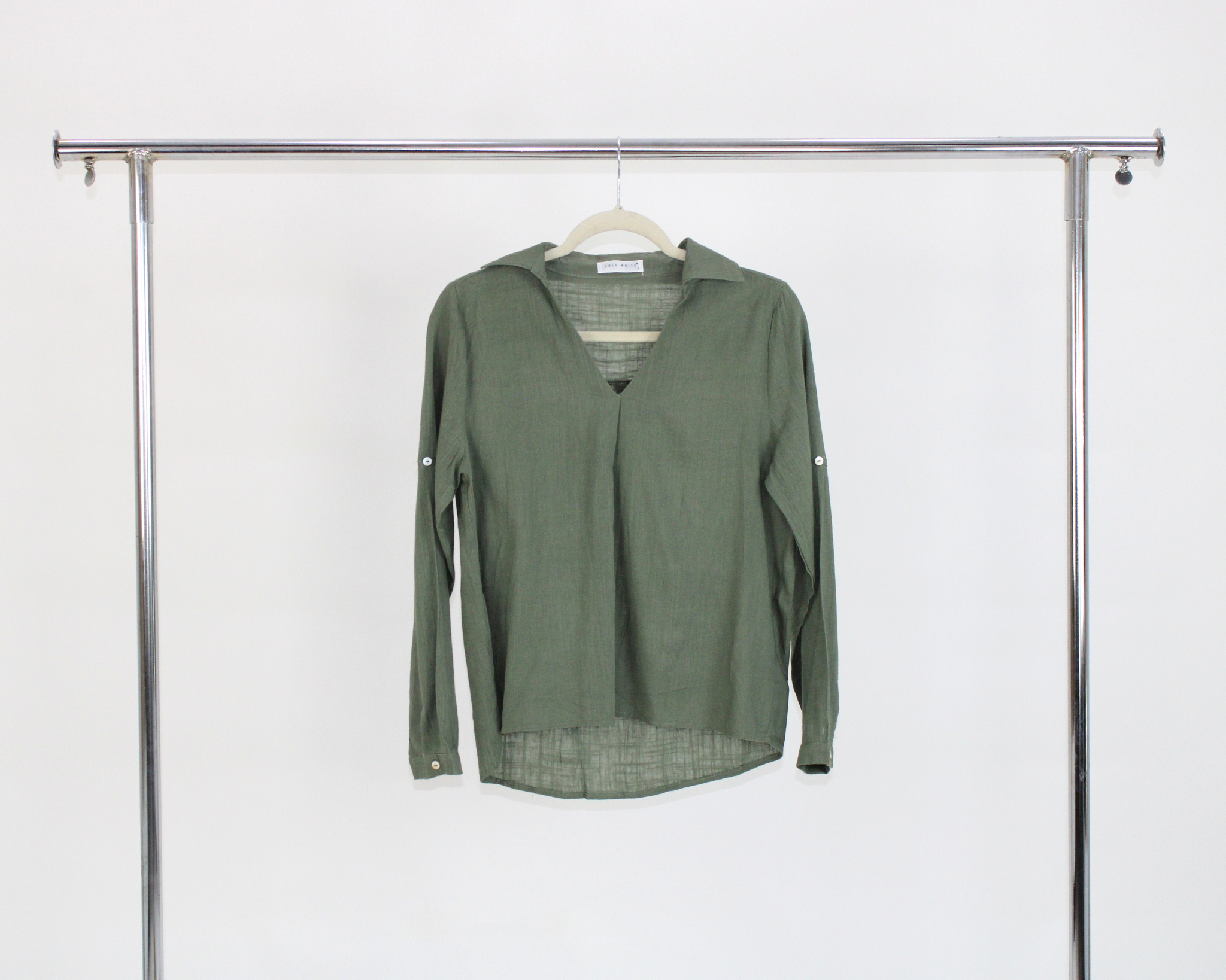 71520 Blusa Cuello camisero