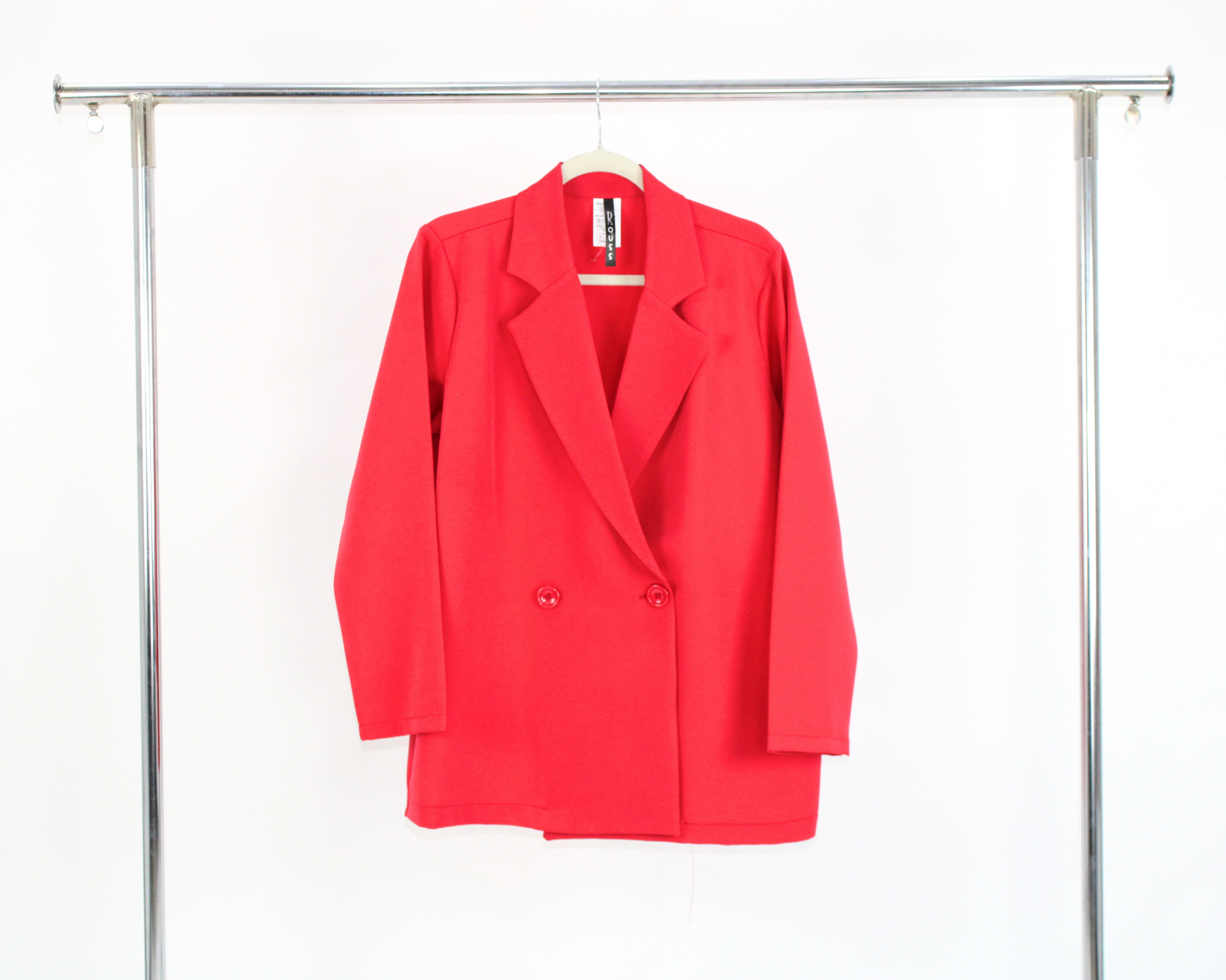 1163 Saco con Solapa y 2 Botones en Línea