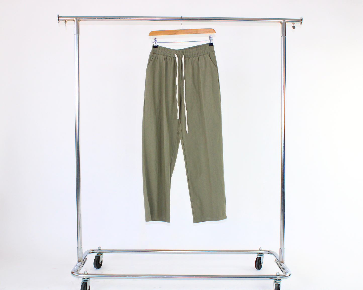 BDB-22 Pantalon tipo lino con jareta