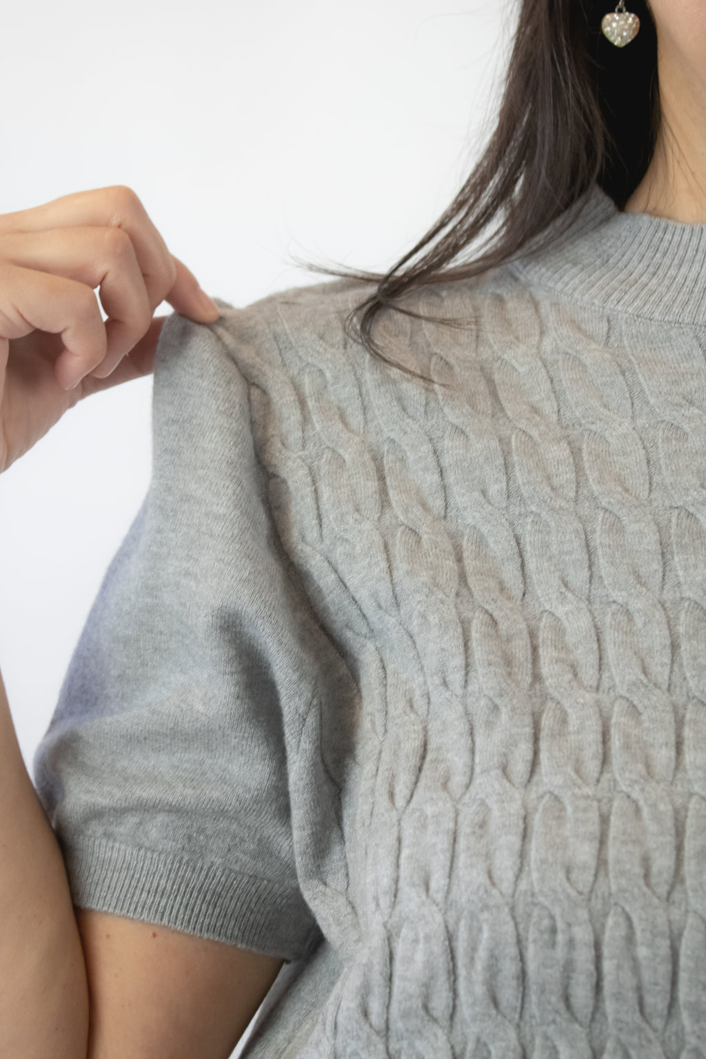 MZ-25118 Suéter Diseño Trenzado