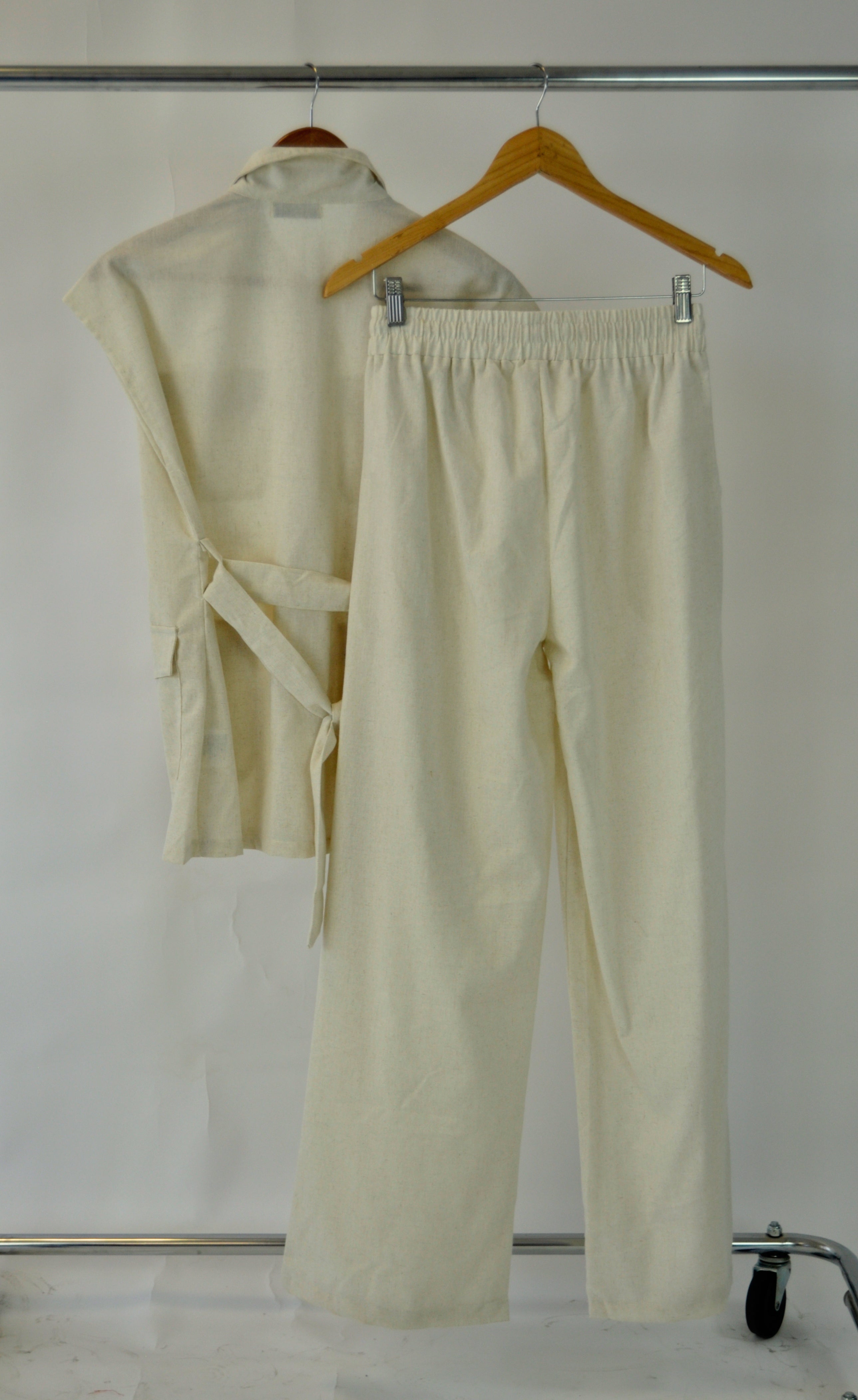 P250947J Conjunto 2 Piezas Blusón Con Cinto