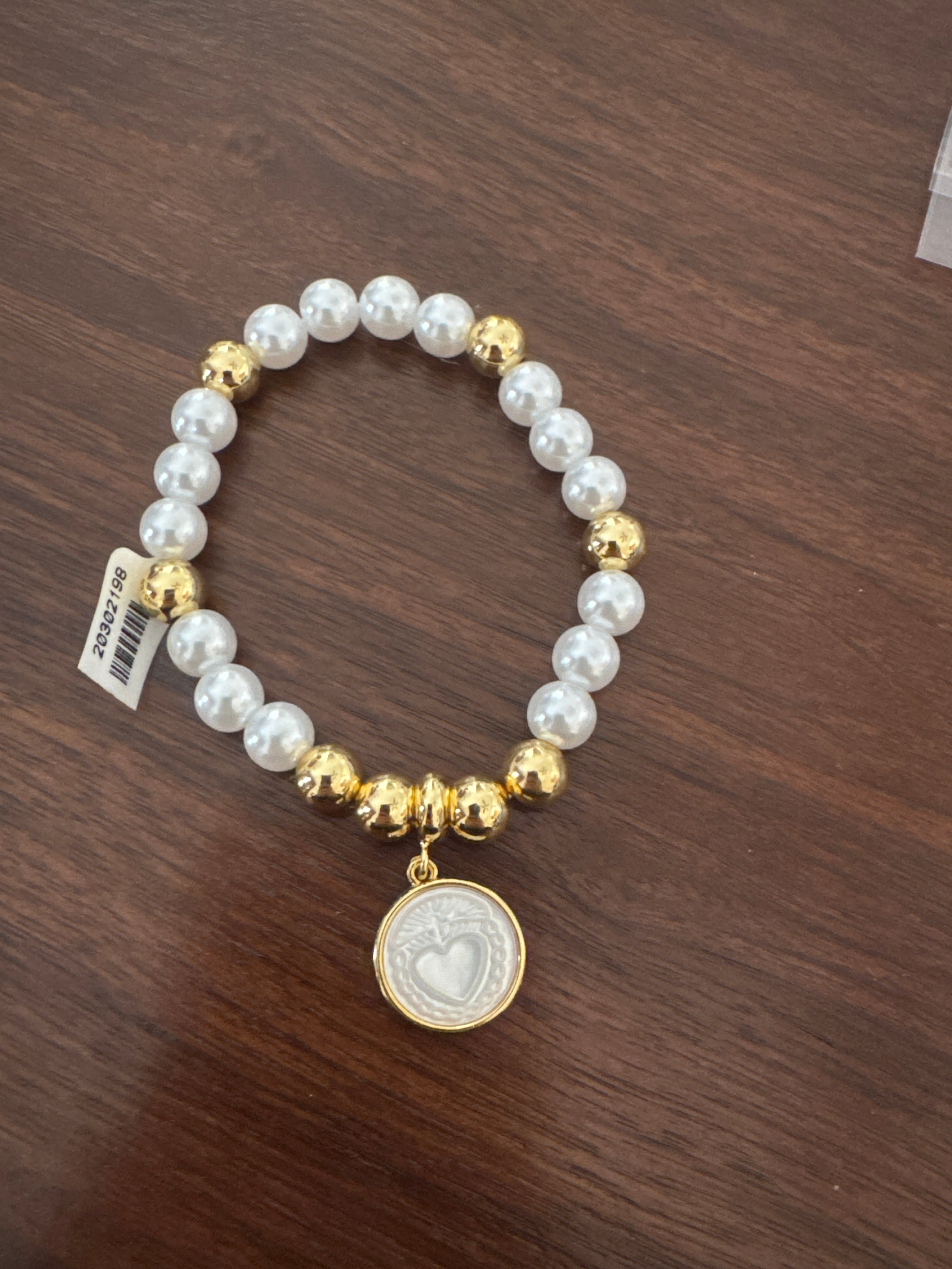 LP20302198- 6 Pulso Perla Corazón