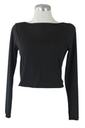 1356LHJ Blusa de Manga Larga con Espalda Descubierta