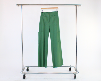 6792 Pantalón Tipo Cargo Lino