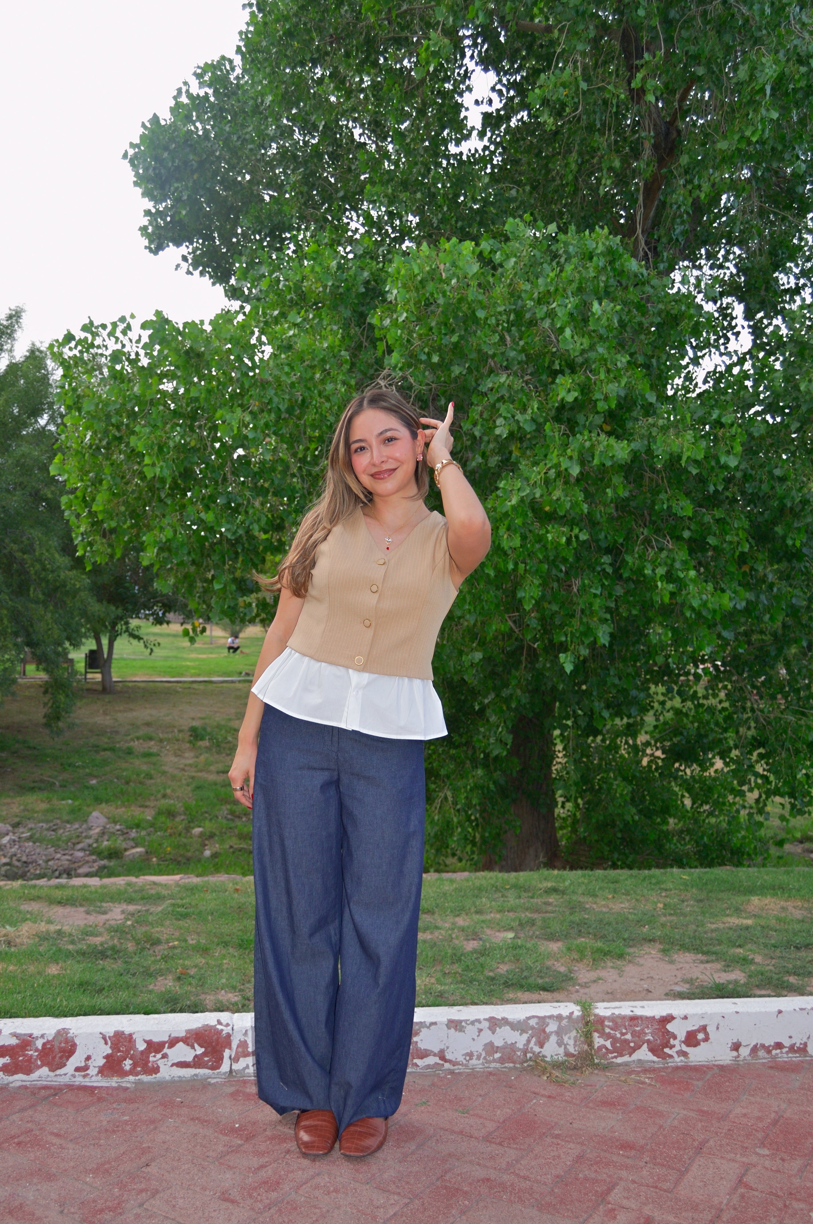 MOP2007 Pantalón Mezclilla