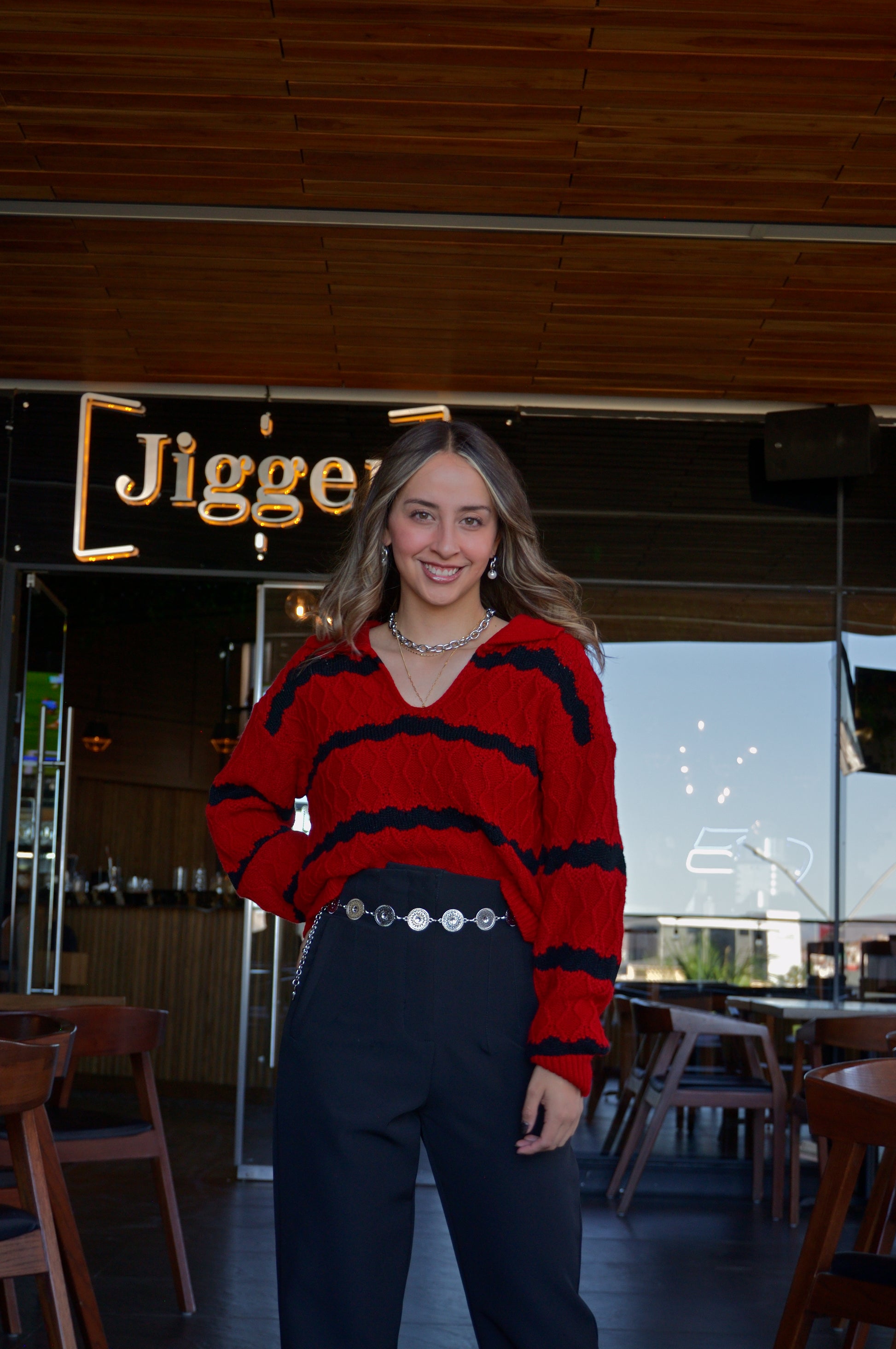 11010 cinturón metálico circulo