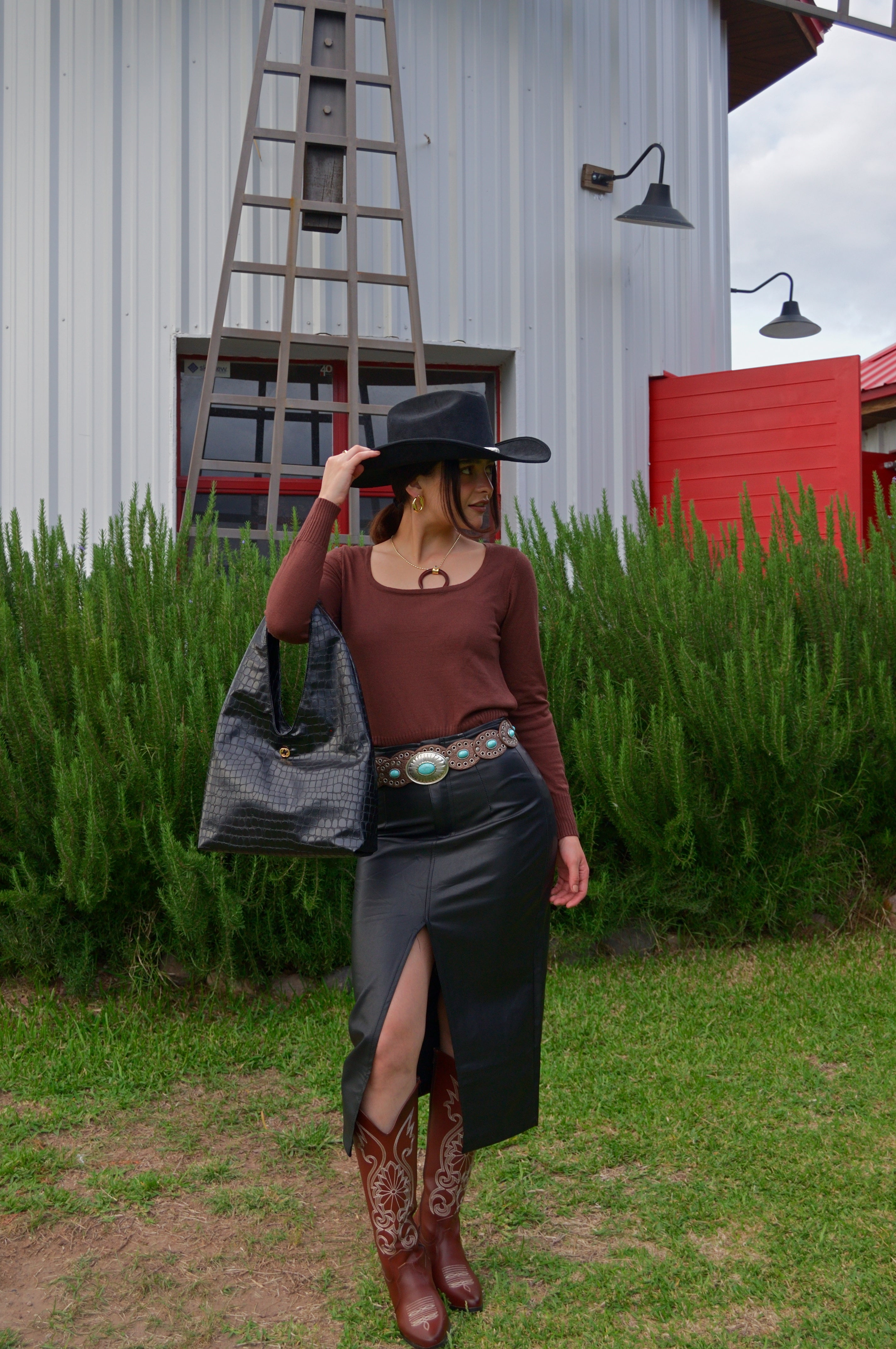 2512 Bolso U cocodrilo