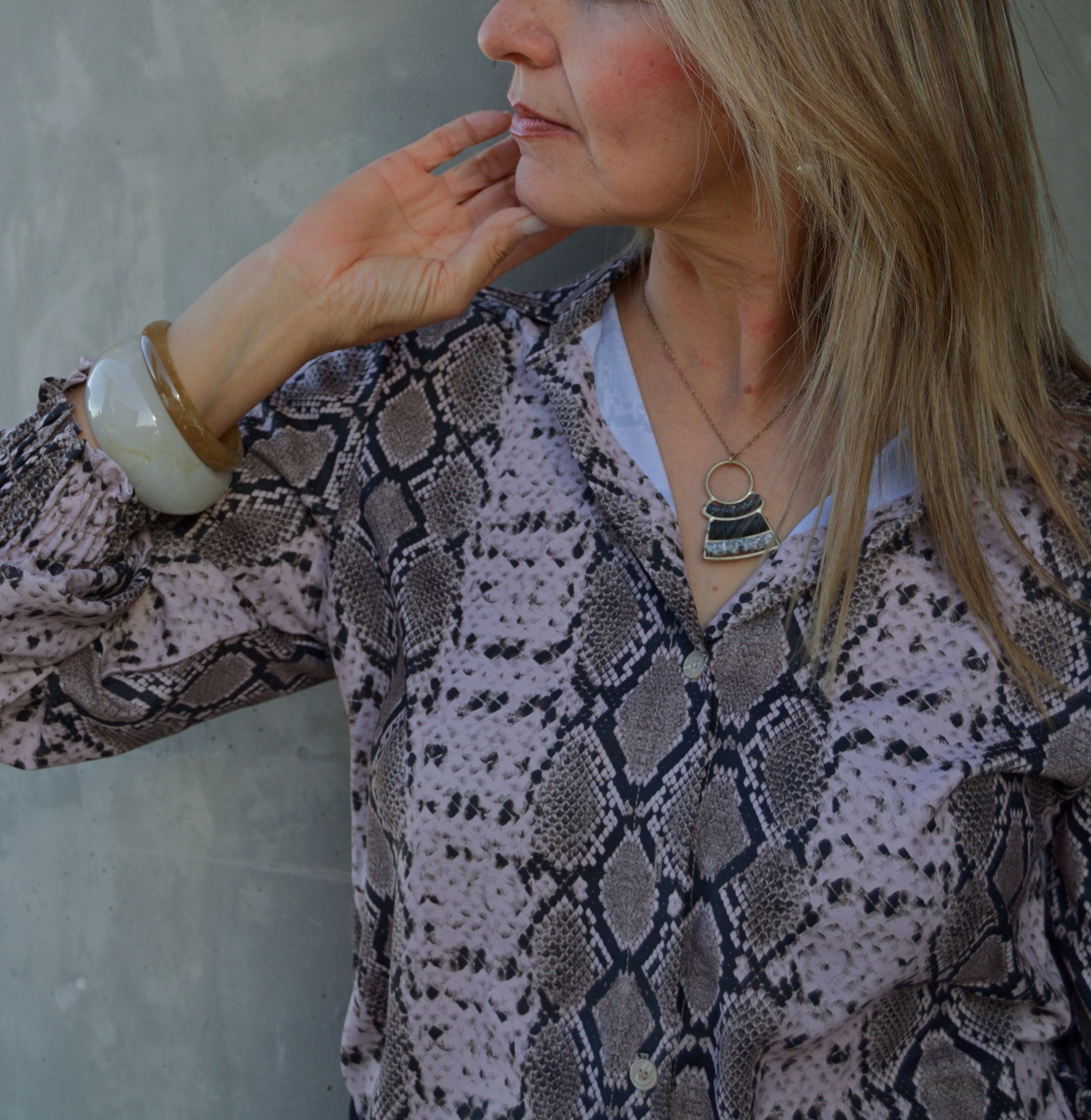 PUACD Pulsera Delgada de Acrilico