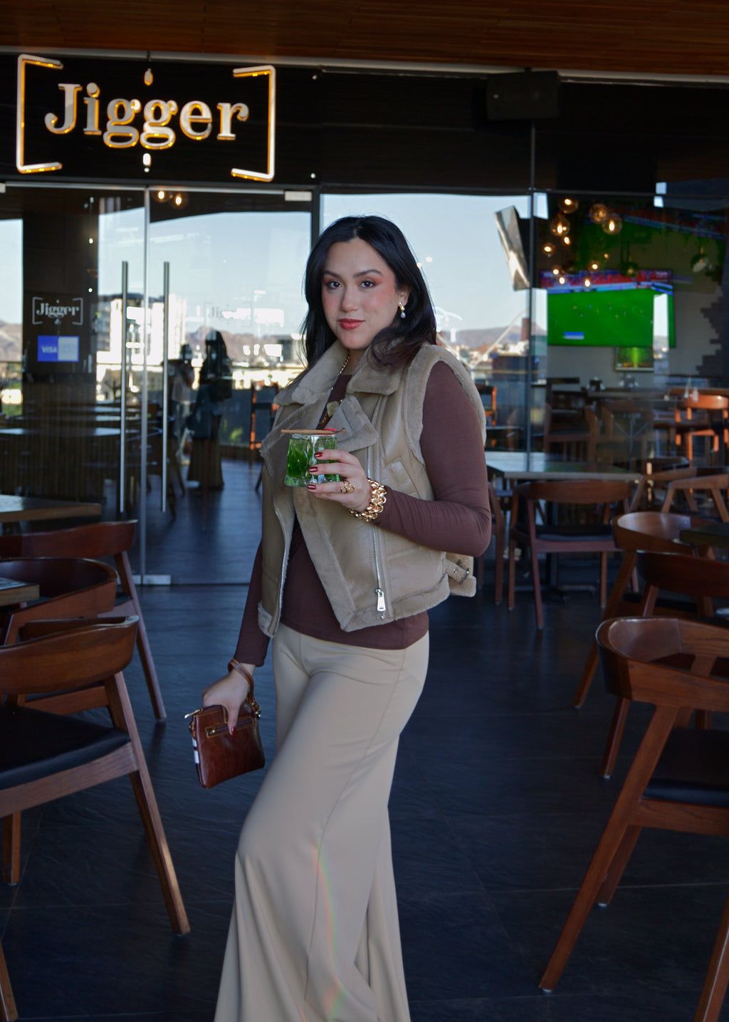 3705FSJ Legging Pierna Ancha con Pretina