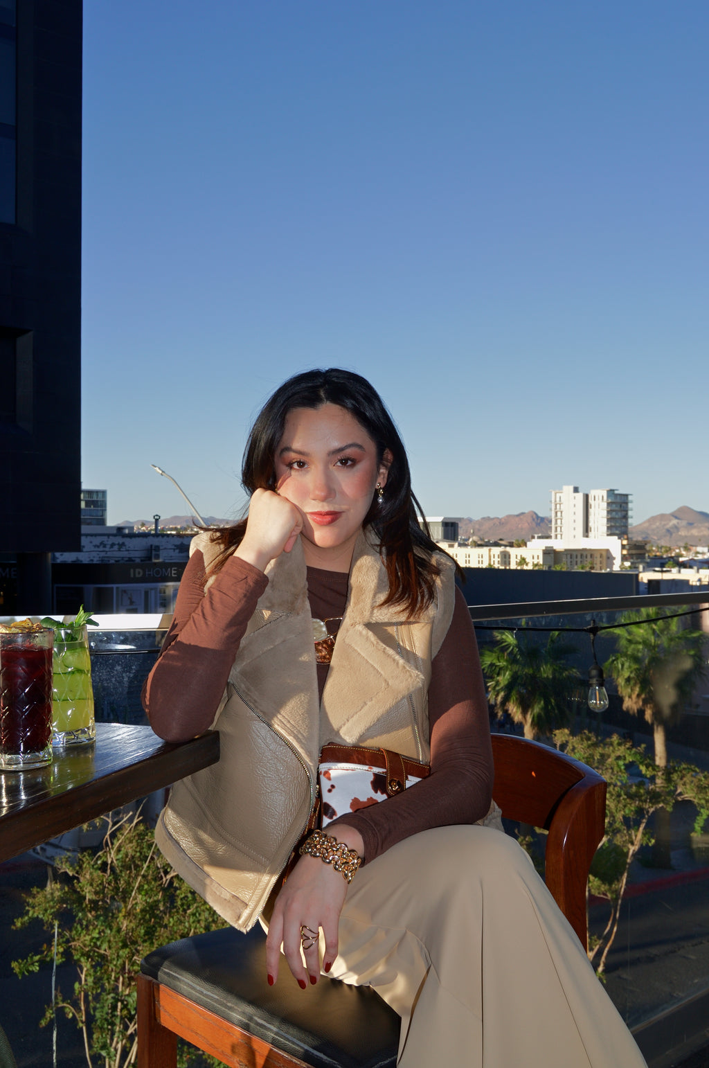 T3393 Blusa Lisa de Manga Larga