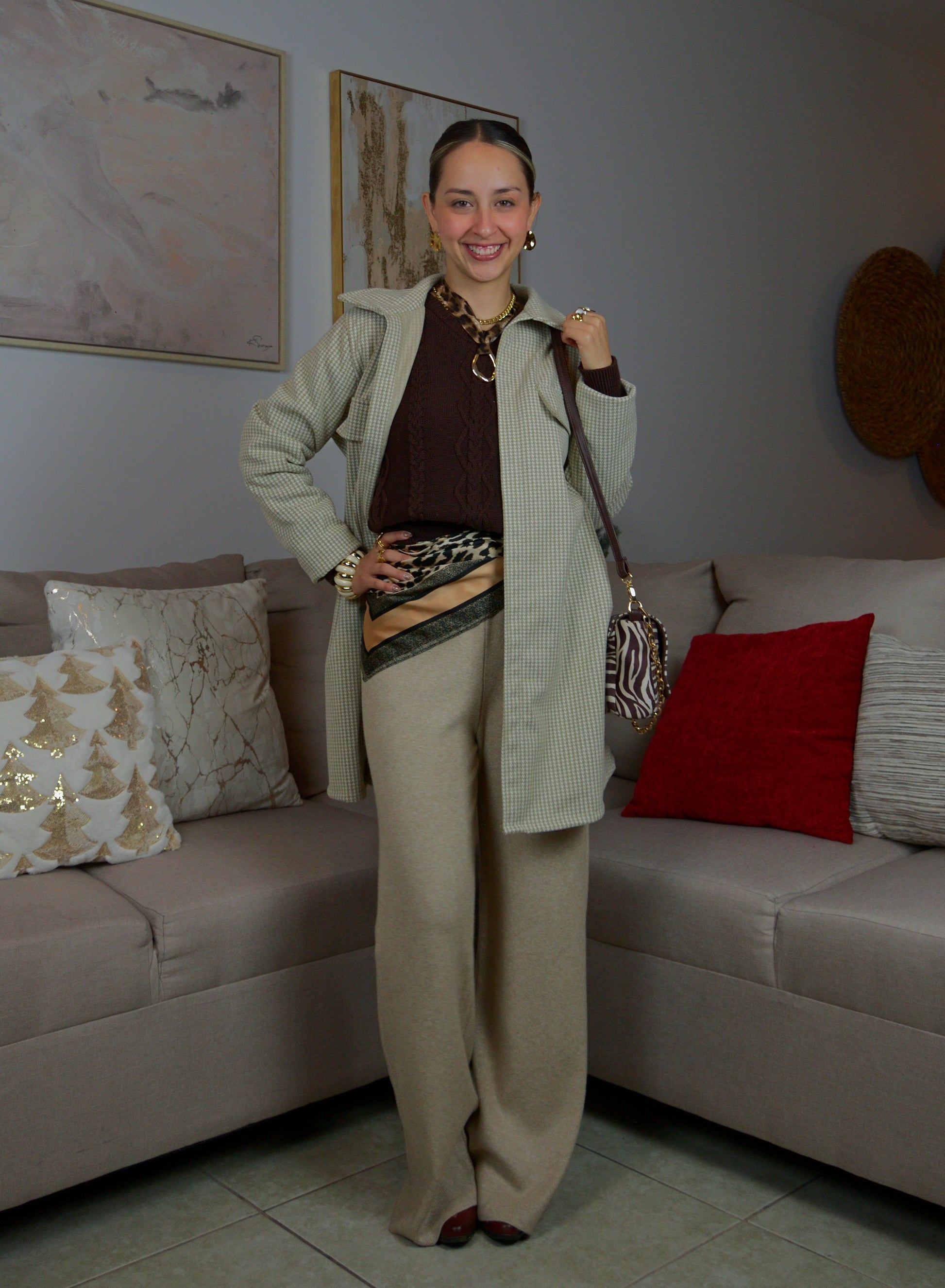 K2507 Pantalonera Líneas Suaves