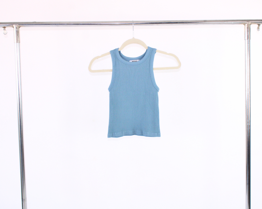 C801 Blusa Básica Color Liso