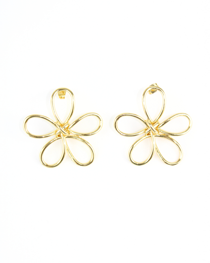 24047 Arete flor en nudo