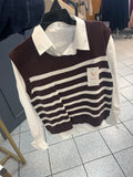 Camisa Chaleco V-QY010-12