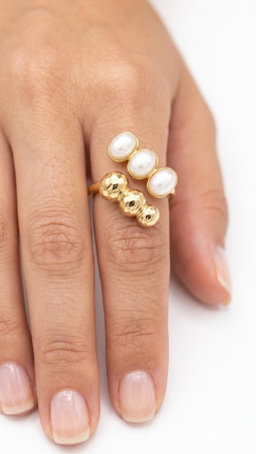 Anillo SS-PERLA-3