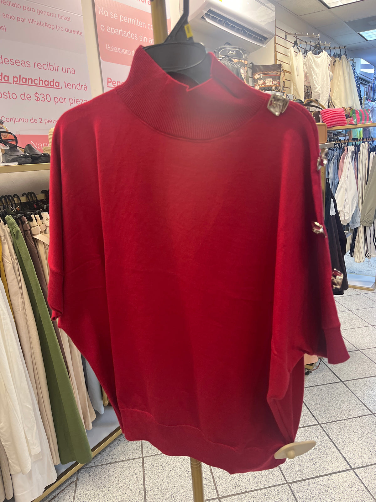 Blusa Botónes IM-H1073-15