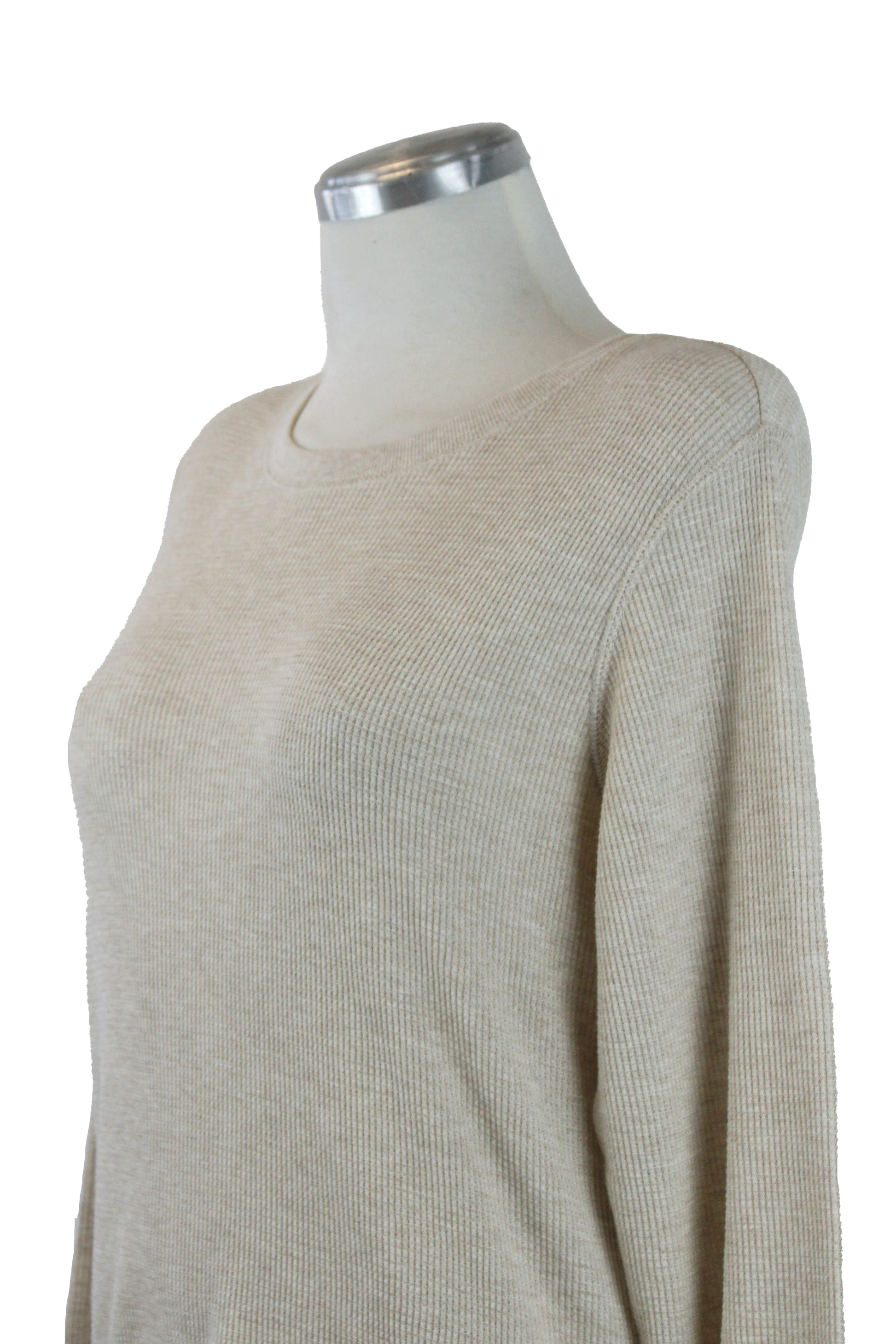 TT3636 Blusa Líneas Cruzadas Manga Larga