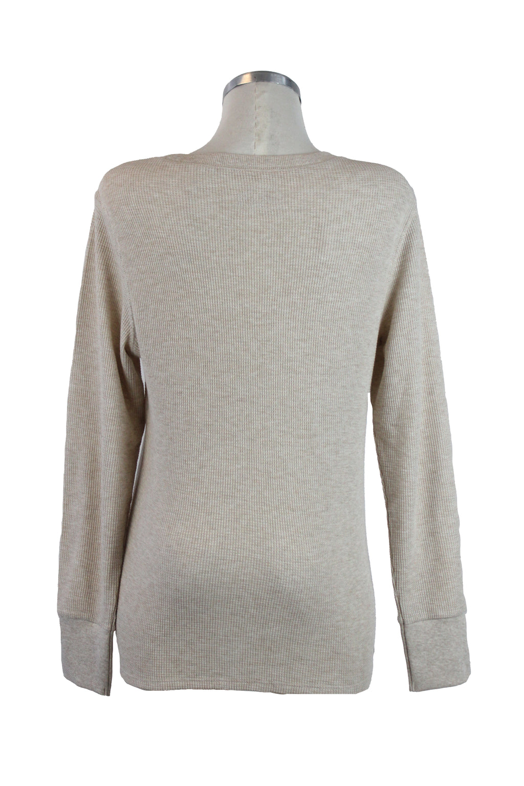 TT3636 Blusa Líneas Cruzadas Manga Larga