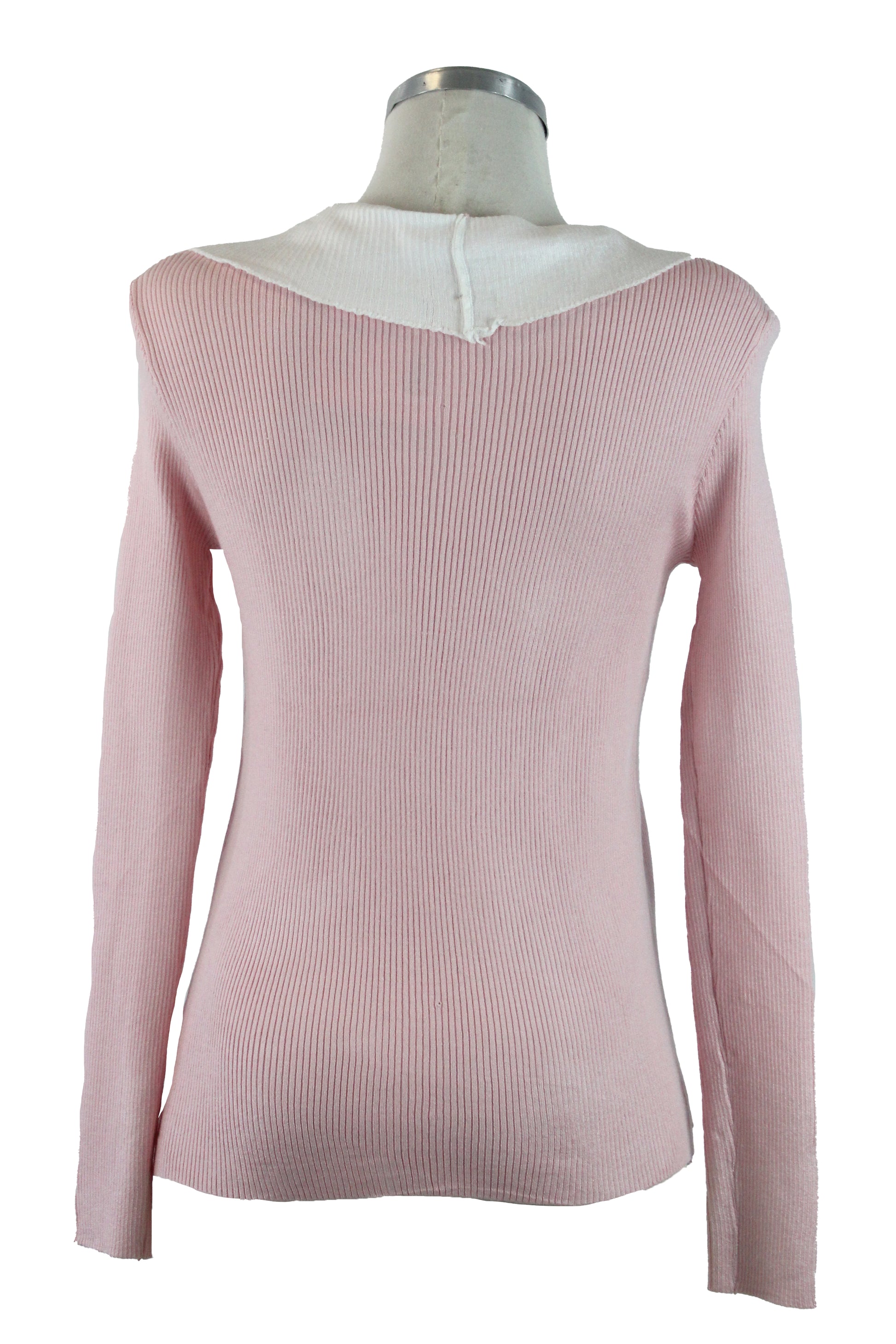 SQY-30046 Suéter Doble con Botones Dorados