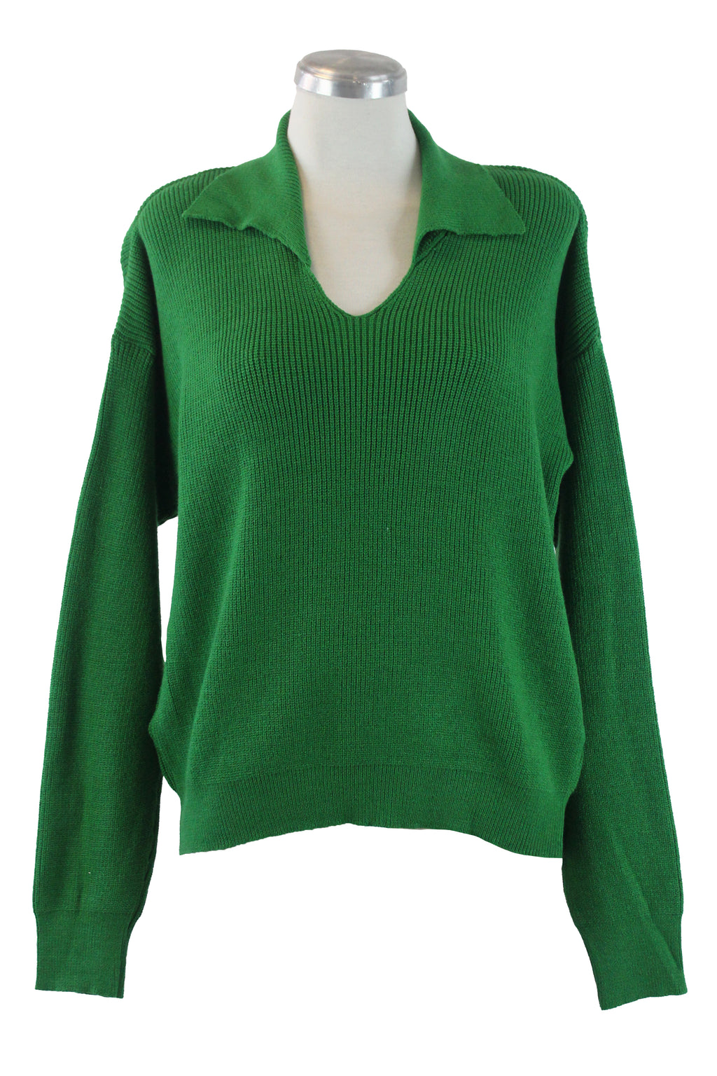 KATERINA Sueter Liso Cuello V Camisero