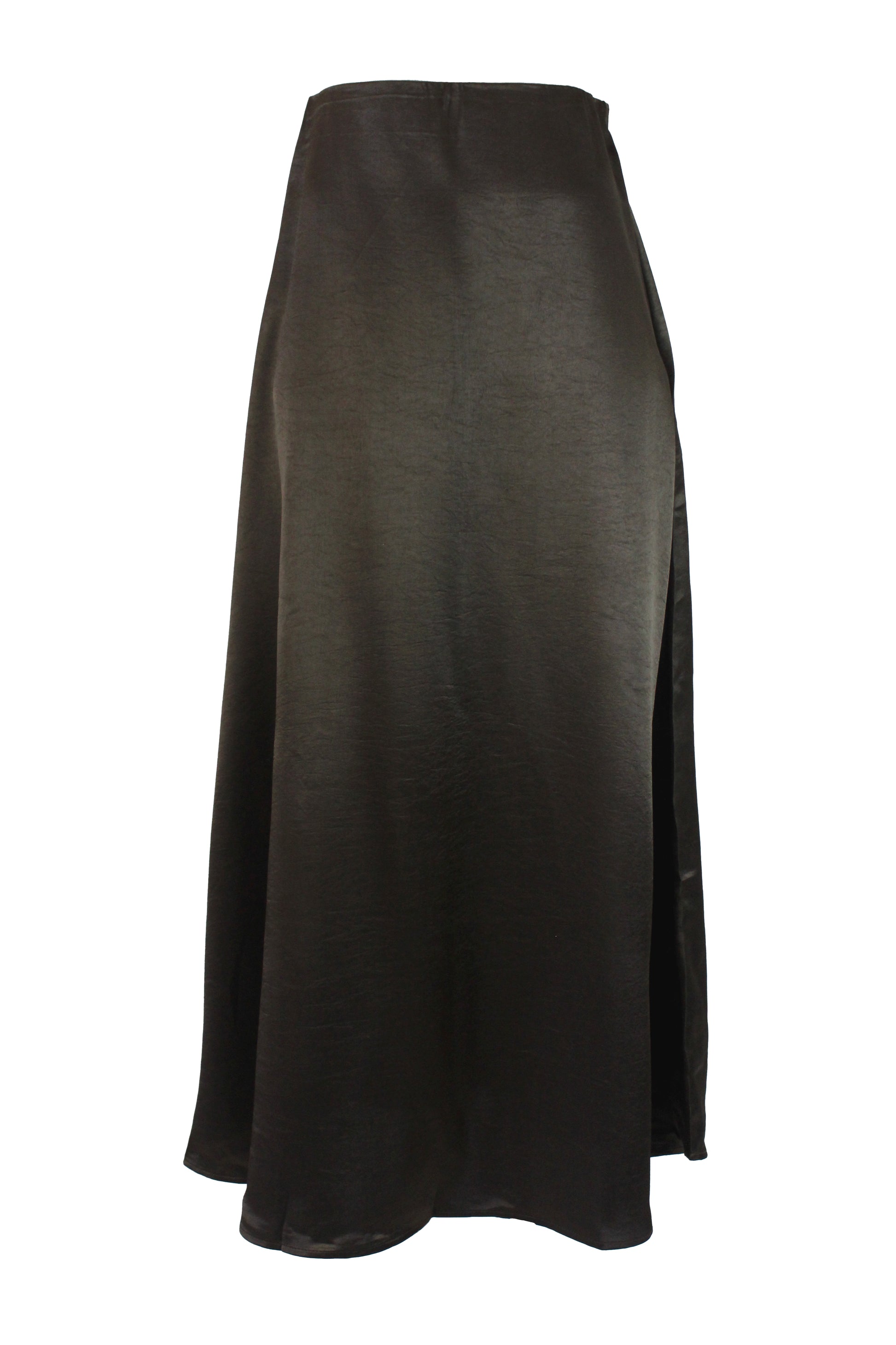 T3496 Falda Ancha de Satin