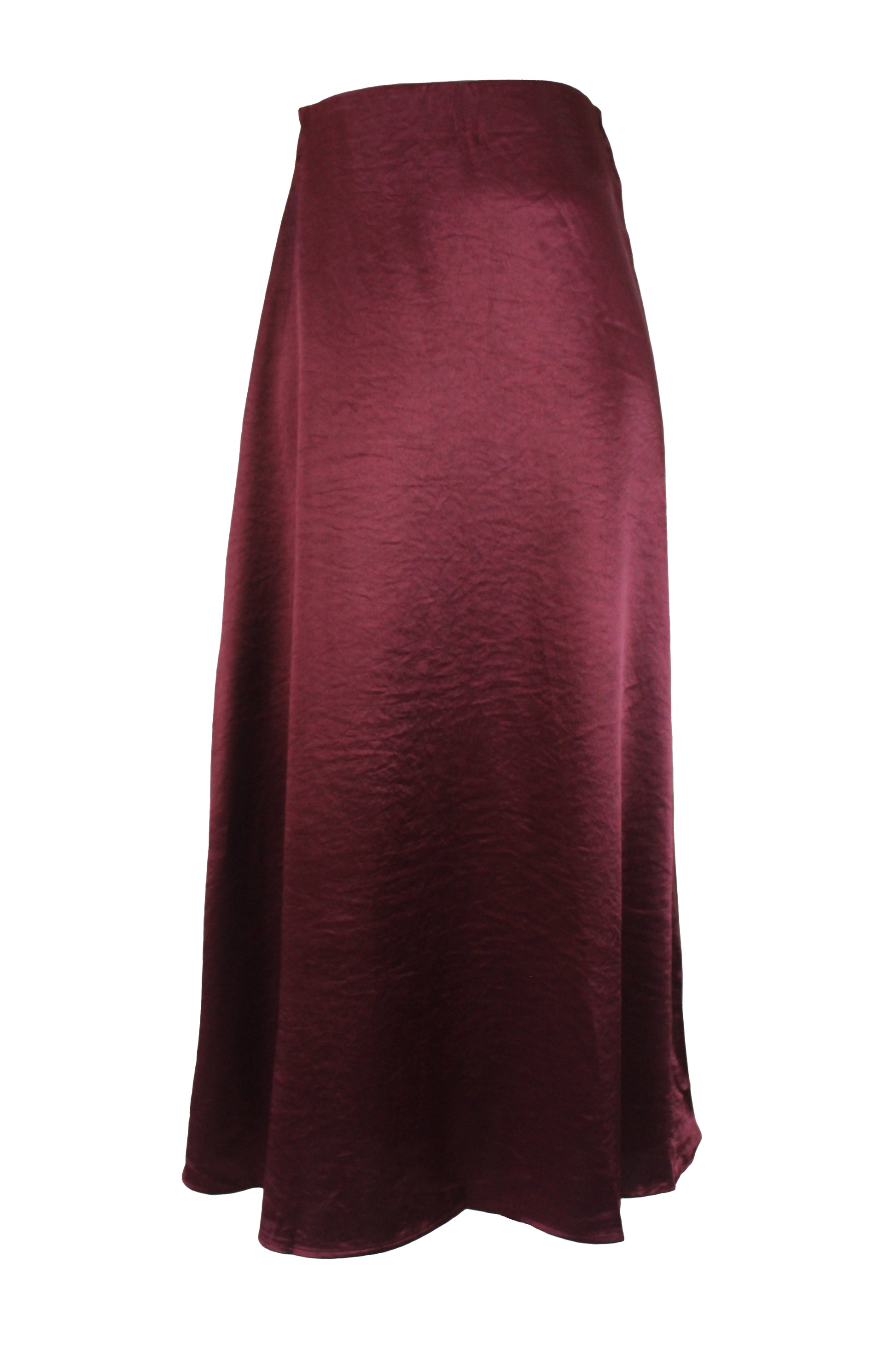 T3496 Falda Ancha de Satin