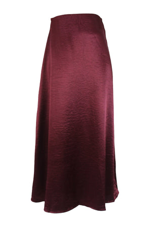 T3496 Falda Ancha de Satin