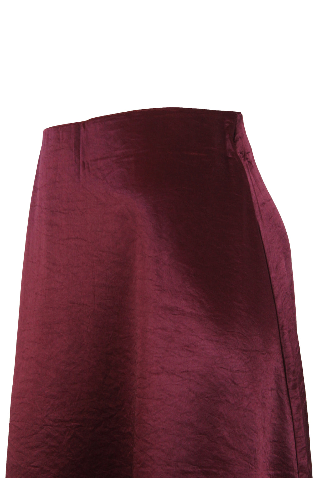 T3496 Falda Ancha de Satin