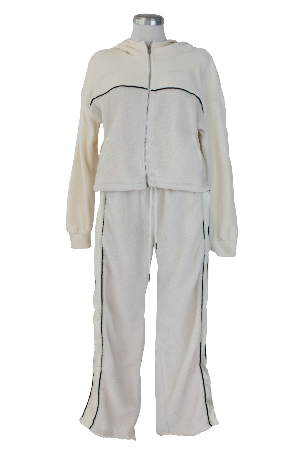 LIF5036L Conjunto Borrego Chamarra con Zipper