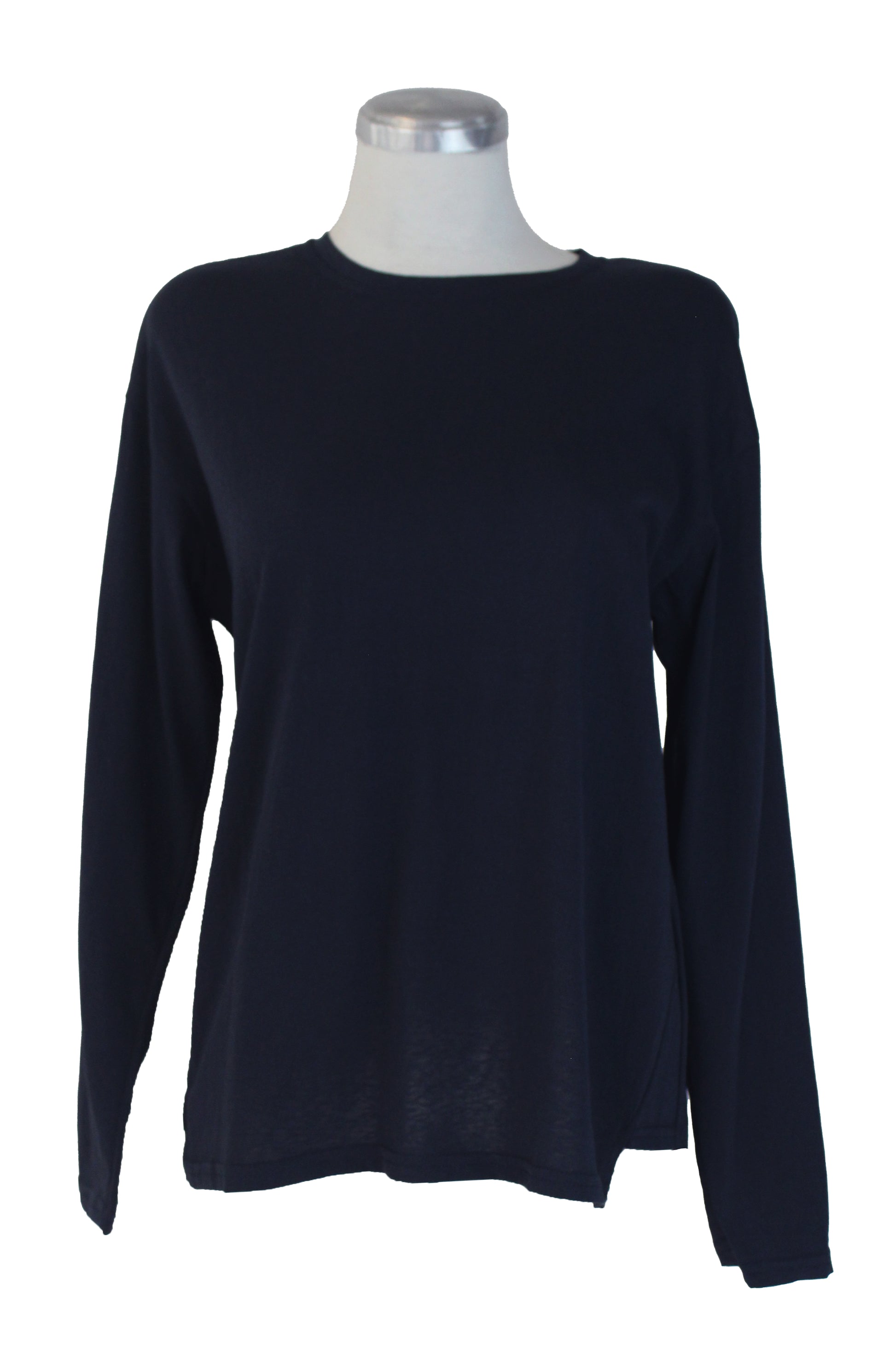 T3348 Blusa Manga Larga Lisa Básica