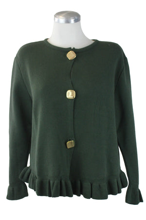 25648 Suéter de botones Cuadrados Olán Inferior