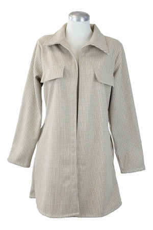 0364 Saco Largo con Cuadros Bolsos Decorativos