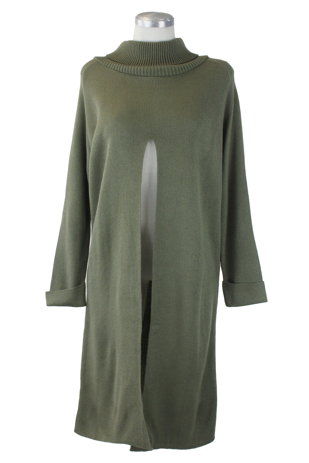 25577 Blusón Abierto Cuello Alto