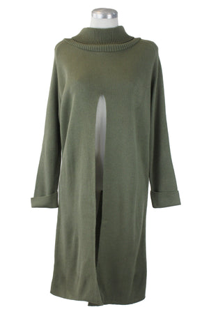 25577 Blusón Abierto Cuello Alto