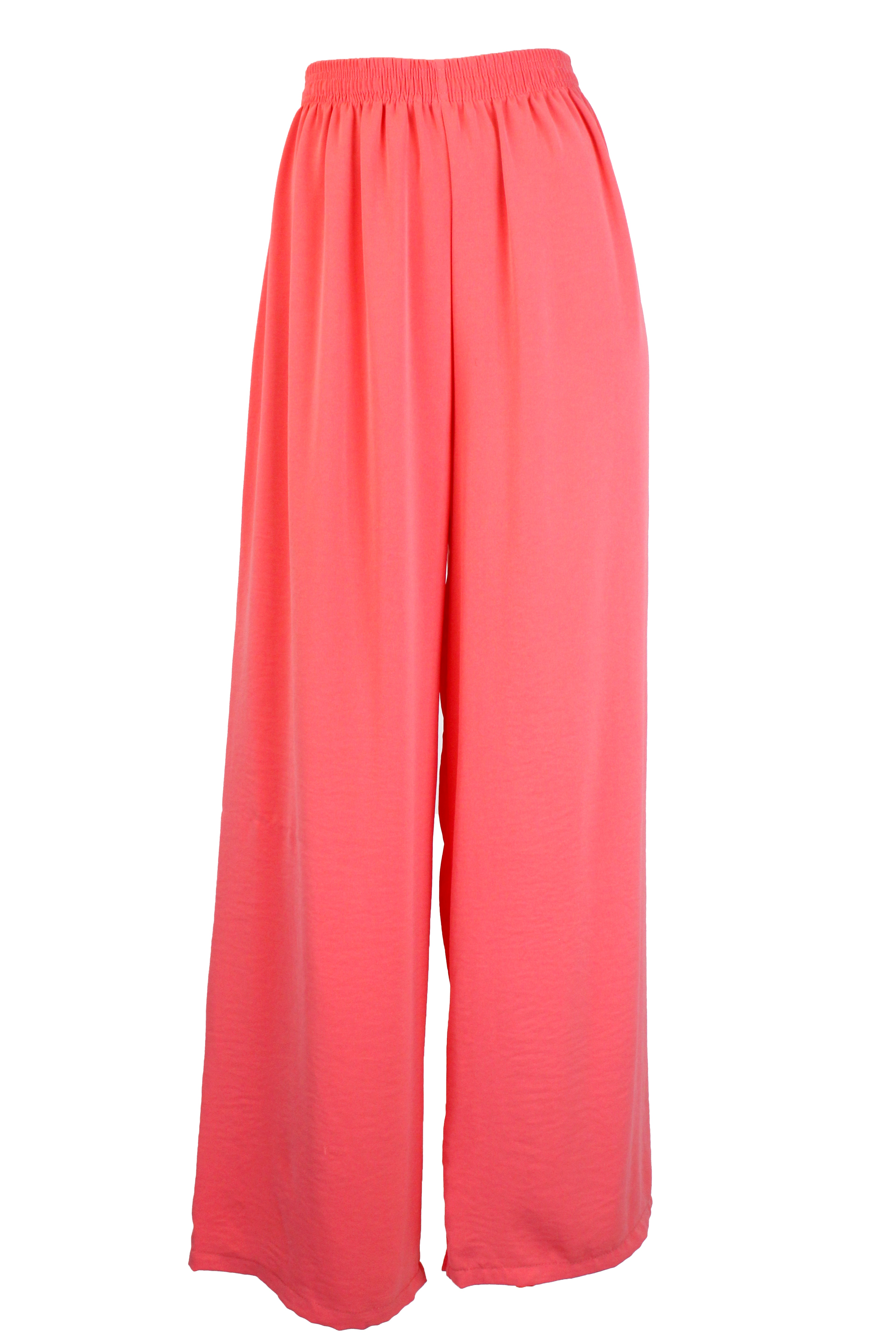 27 Pantalón Recto de Tela Fresca