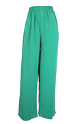 27 Pantalón Recto de Tela Fresca