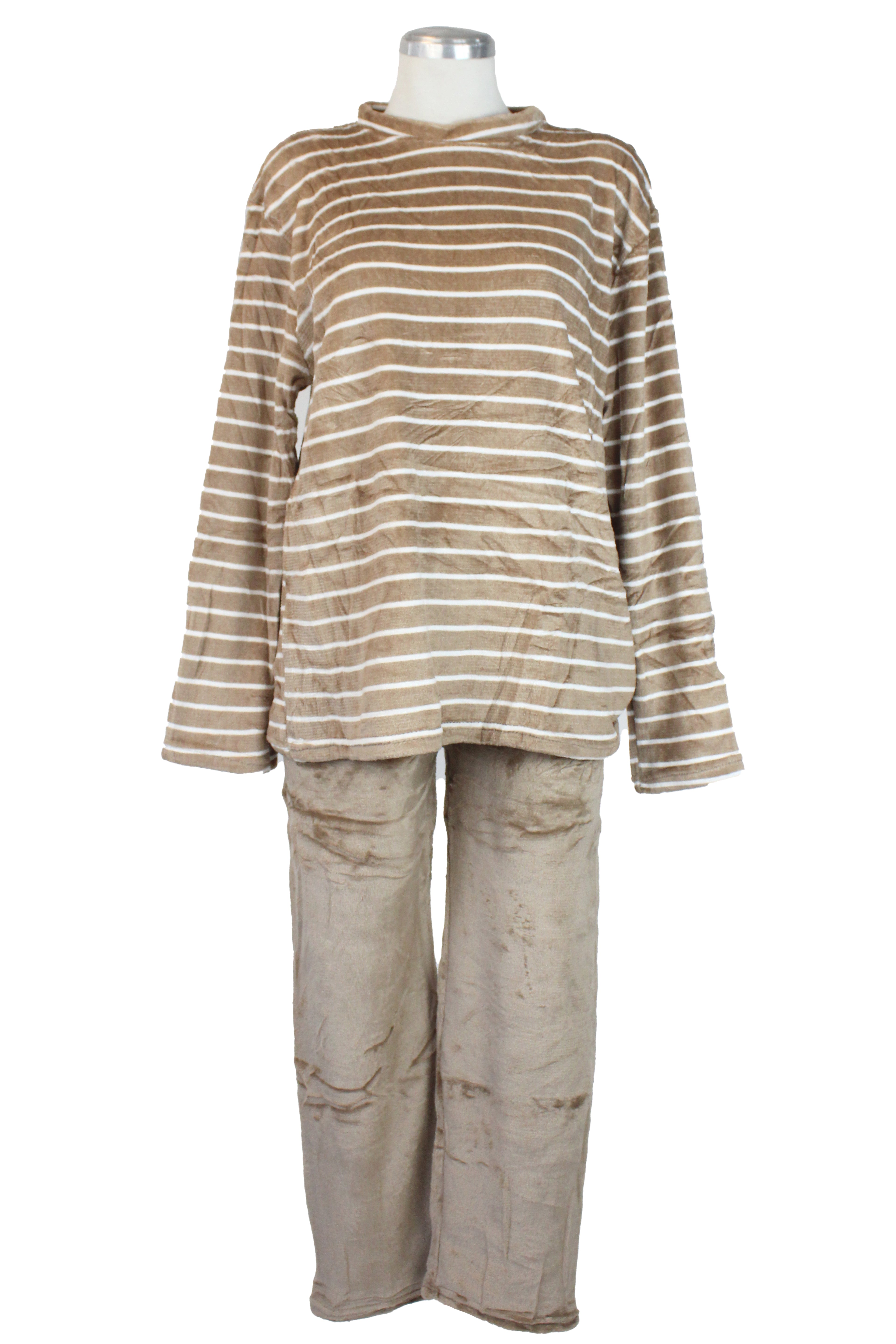 HPJ105 Pijamada Afelpada Blusa con Diferentes Diseños