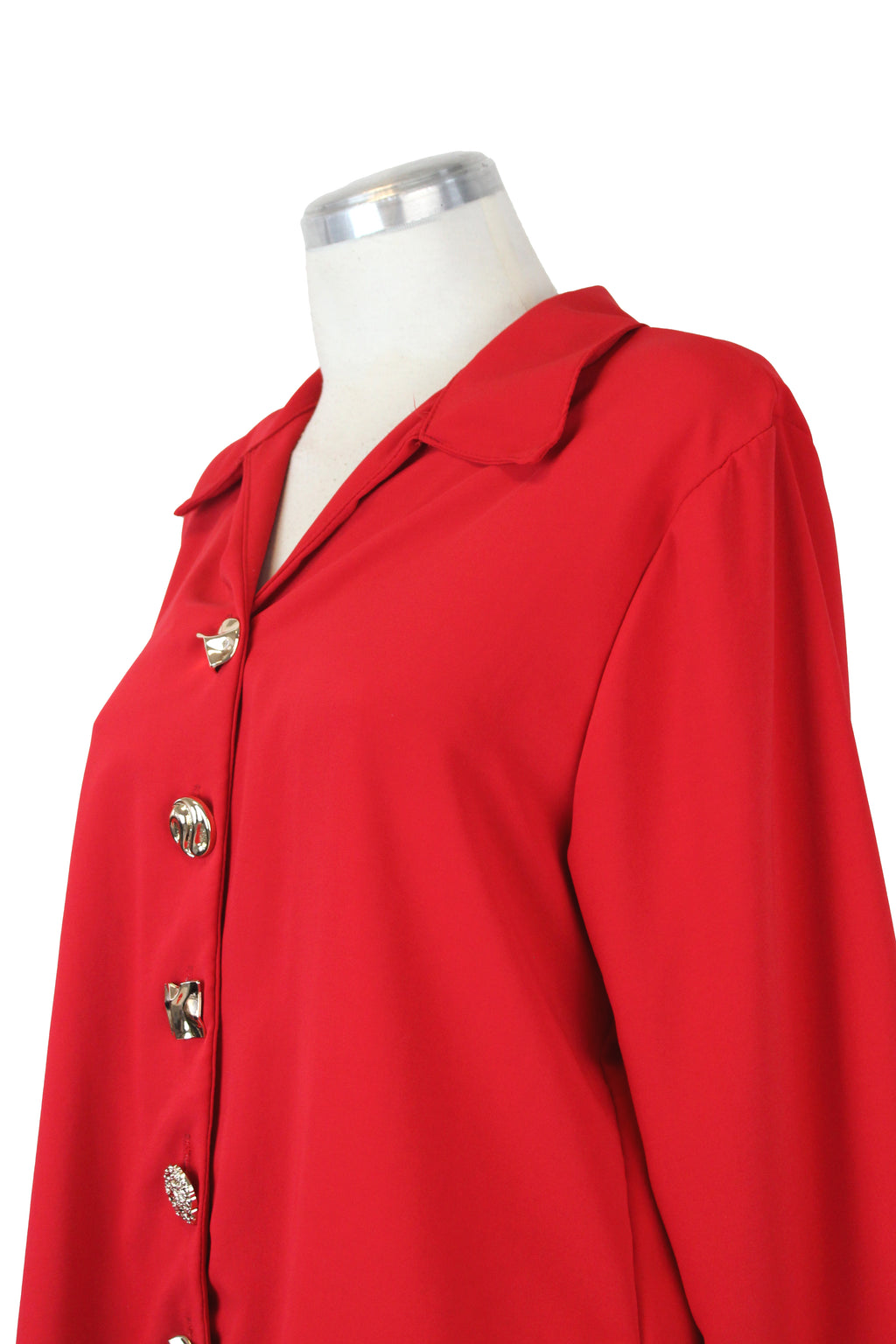 2354 Camisa Lisa y Botones Varios