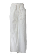 BQ1080-14 Pantalón Recto Lino con Elástico