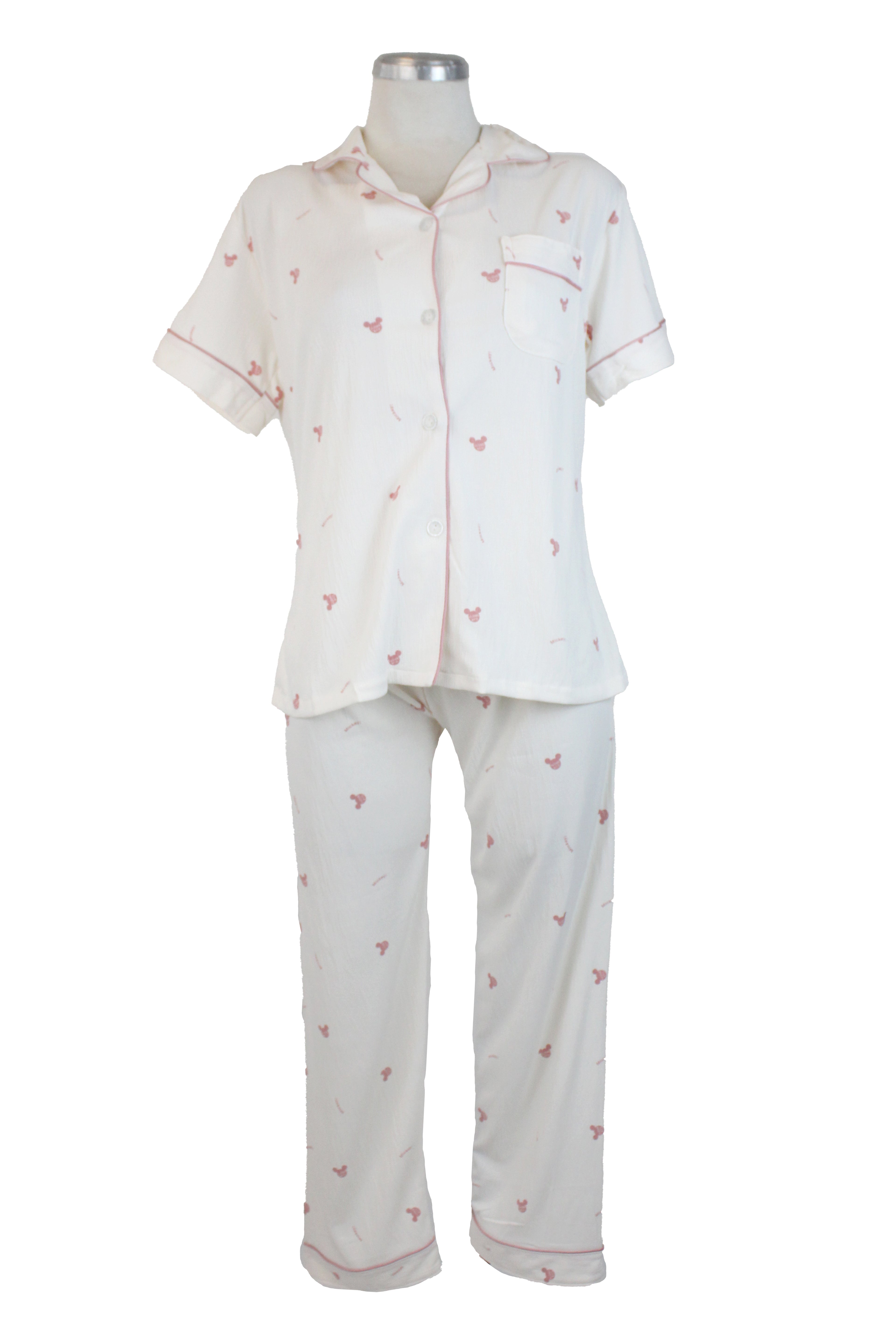 66041 Pijamada Camisa y Pantalón Diseño Mickey